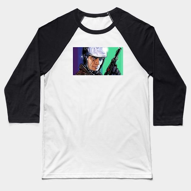 Jack Deth Baseball T-Shirt by Lambdog comics!